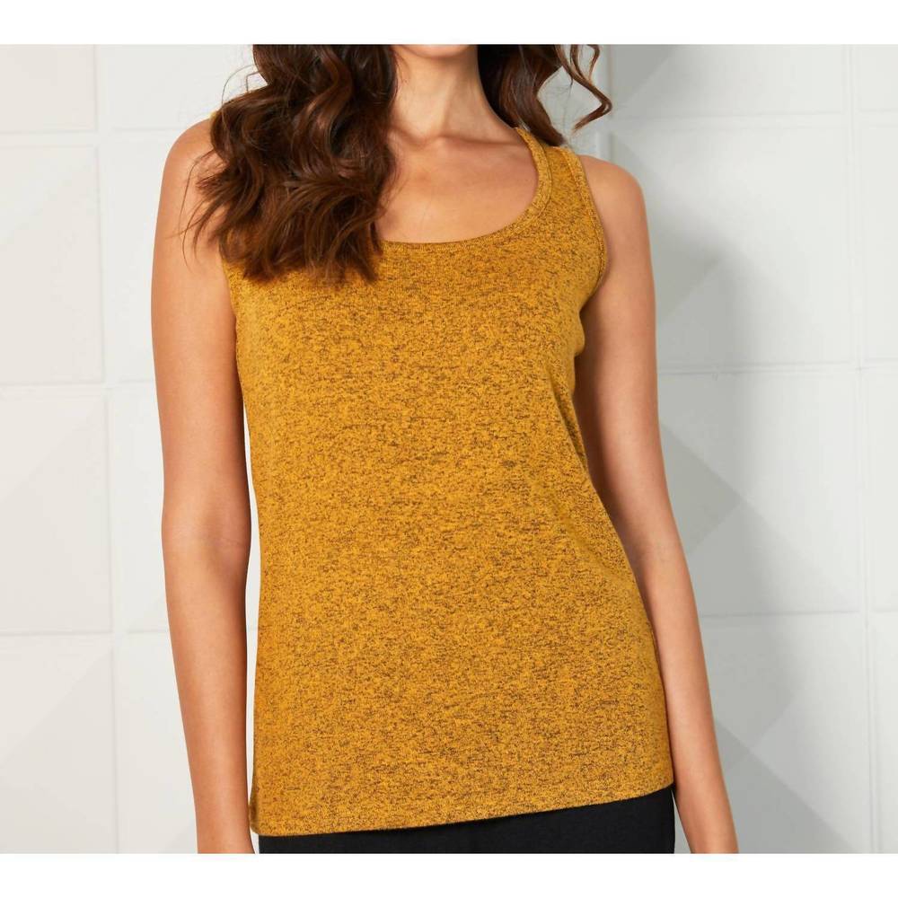 NEW FRENCH KYSS bra friendly tank in mango